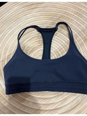 BuffBunny Black Racerback Sports Bra